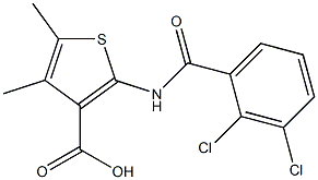 2-[(2,3-dichlorobenzene)amido]-4,5-dimethylthiophene-3-carboxylic acid