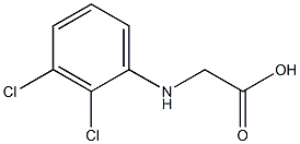 2-[(2,3-dichlorophenyl)amino]acetic acid Structure
