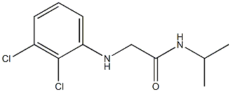 2-[(2,3-dichlorophenyl)amino]-N-(propan-2-yl)acetamide Structure