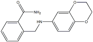 2-[(2,3-dihydro-1,4-benzodioxin-6-ylamino)methyl]benzamide