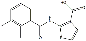 2-[(2,3-dimethylbenzoyl)amino]thiophene-3-carboxylic acid Structure