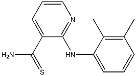 2-[(2,3-dimethylphenyl)amino]pyridine-3-carbothioamide Structure