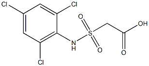 2-[(2,4,6-trichlorophenyl)sulfamoyl]acetic acid