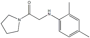 2-[(2,4-dimethylphenyl)amino]-1-(pyrrolidin-1-yl)ethan-1-one|