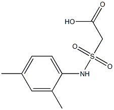 2-[(2,4-dimethylphenyl)sulfamoyl]acetic acid
