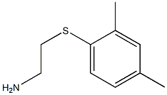 2-[(2,4-dimethylphenyl)thio]ethanamine,,结构式