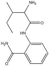 2-[(2-amino-3-methylpentanoyl)amino]benzamide|