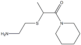 2-[(2-aminoethyl)sulfanyl]-1-(piperidin-1-yl)propan-1-one