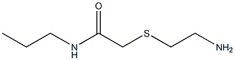 2-[(2-aminoethyl)thio]-N-propylacetamide