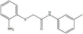 2-[(2-aminophenyl)thio]-N-(3-methylphenyl)acetamide