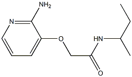 2-[(2-aminopyridin-3-yl)oxy]-N-(butan-2-yl)acetamide