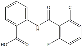  2-[(2-chloro-6-fluorobenzene)(methyl)amido]benzoic acid