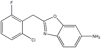 2-[(2-chloro-6-fluorophenyl)methyl]-1,3-benzoxazol-6-amine