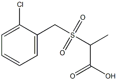 2-[(2-chlorobenzyl)sulfonyl]propanoic acid|