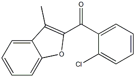 2-[(2-chlorophenyl)carbonyl]-3-methyl-1-benzofuran Structure