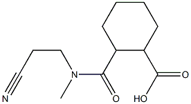 2-[(2-cyanoethyl)(methyl)carbamoyl]cyclohexane-1-carboxylic acid