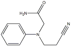 2-[(2-cyanoethyl)(phenyl)amino]acetamide