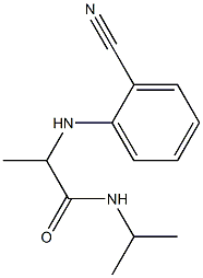 2-[(2-cyanophenyl)amino]-N-(propan-2-yl)propanamide