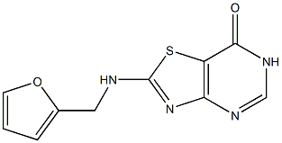 2-[(2-furylmethyl)amino][1,3]thiazolo[4,5-d]pyrimidin-7(6H)-one|