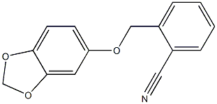  2-[(2H-1,3-benzodioxol-5-yloxy)methyl]benzonitrile