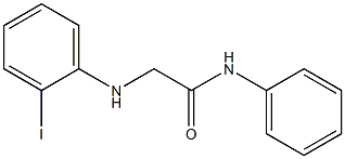 2-[(2-iodophenyl)amino]-N-phenylacetamide