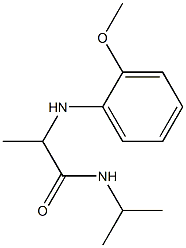 2-[(2-methoxyphenyl)amino]-N-(propan-2-yl)propanamide