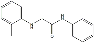 2-[(2-methylphenyl)amino]-N-phenylacetamide Structure