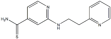 2-[(2-pyridin-2-ylethyl)amino]pyridine-4-carbothioamide