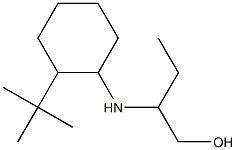 2-[(2-tert-butylcyclohexyl)amino]butan-1-ol,,结构式