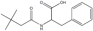 2-[(3,3-dimethylbutanoyl)amino]-3-phenylpropanoic acid