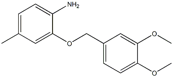 2-[(3,4-dimethoxybenzyl)oxy]-4-methylaniline