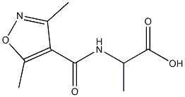  2-[(3,5-dimethyl-1,2-oxazol-4-yl)formamido]propanoic acid