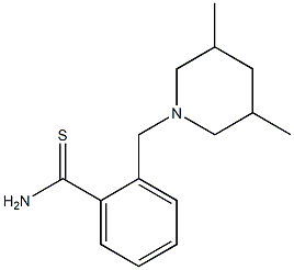 2-[(3,5-dimethylpiperidin-1-yl)methyl]benzenecarbothioamide