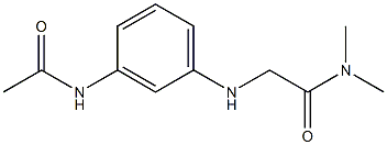 2-[(3-acetamidophenyl)amino]-N,N-dimethylacetamide