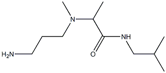 2-[(3-aminopropyl)(methyl)amino]-N-(2-methylpropyl)propanamide