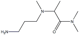 2-[(3-aminopropyl)(methyl)amino]-N,N-dimethylpropanamide Structure