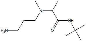 2-[(3-aminopropyl)(methyl)amino]-N-tert-butylpropanamide Structure