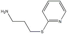 2-[(3-aminopropyl)sulfanyl]pyridine,,结构式