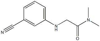 2-[(3-cyanophenyl)amino]-N,N-dimethylacetamide