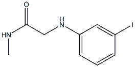 2-[(3-iodophenyl)amino]-N-methylacetamide