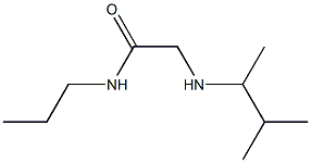 2-[(3-methylbutan-2-yl)amino]-N-propylacetamide