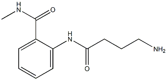 2-[(4-aminobutanoyl)amino]-N-methylbenzamide