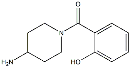2-[(4-aminopiperidin-1-yl)carbonyl]phenol Structure