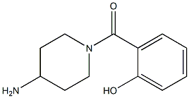 2-[(4-aminopiperidin-1-yl)carbonyl]phenol|