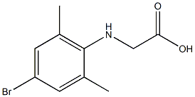 2-[(4-bromo-2,6-dimethylphenyl)amino]acetic acid