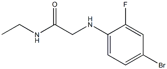 2-[(4-bromo-2-fluorophenyl)amino]-N-ethylacetamide