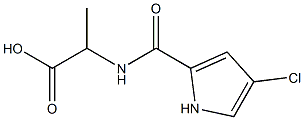 2-[(4-chloro-1H-pyrrol-2-yl)formamido]propanoic acid