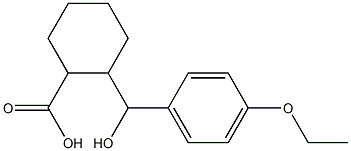  2-[(4-ethoxyphenyl)(hydroxy)methyl]cyclohexane-1-carboxylic acid