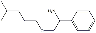 2-[(4-methylpentyl)oxy]-1-phenylethan-1-amine Structure