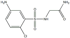 2-[(5-amino-2-chlorobenzene)sulfonamido]acetamide